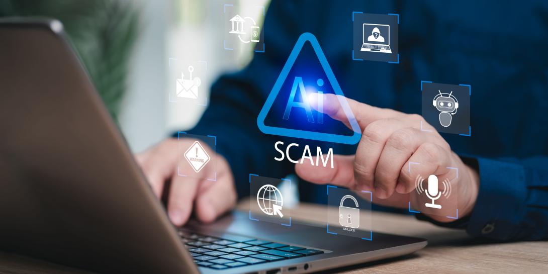 someone using a laptop computer